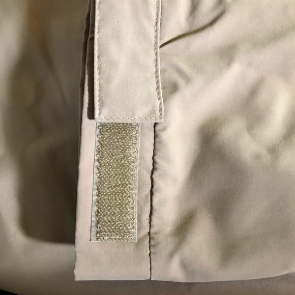 Tan light weight jacket with a hood - Picture 6 of 9